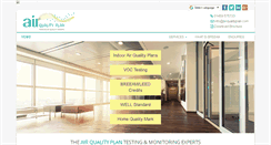Desktop Screenshot of airqualityplan.com